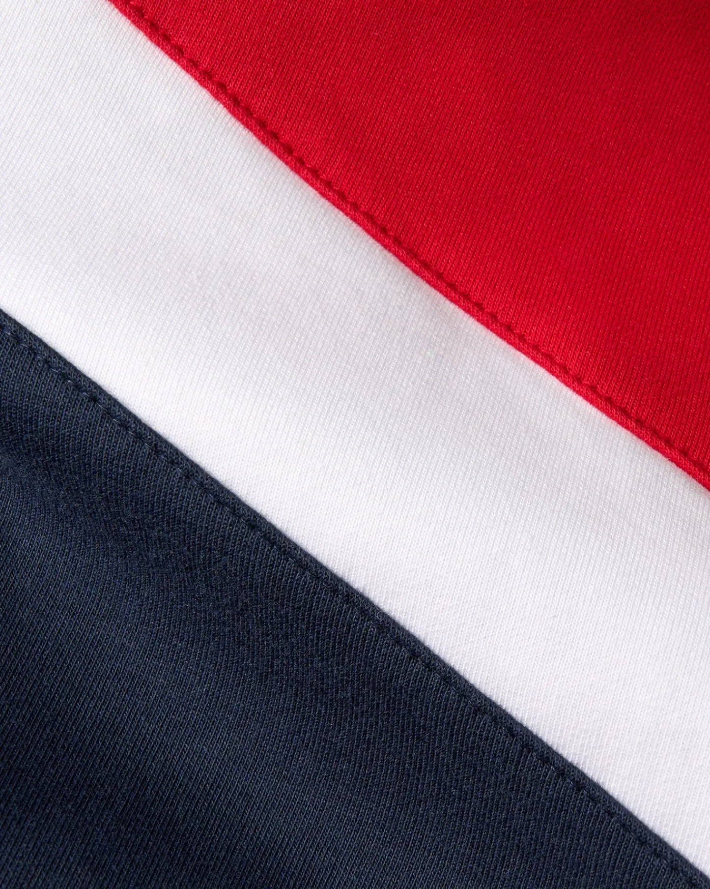 Hoodies & Pullovers|Jackets & Vests>RUDIS Colorblock 1/4 Zip Navy/White/Red