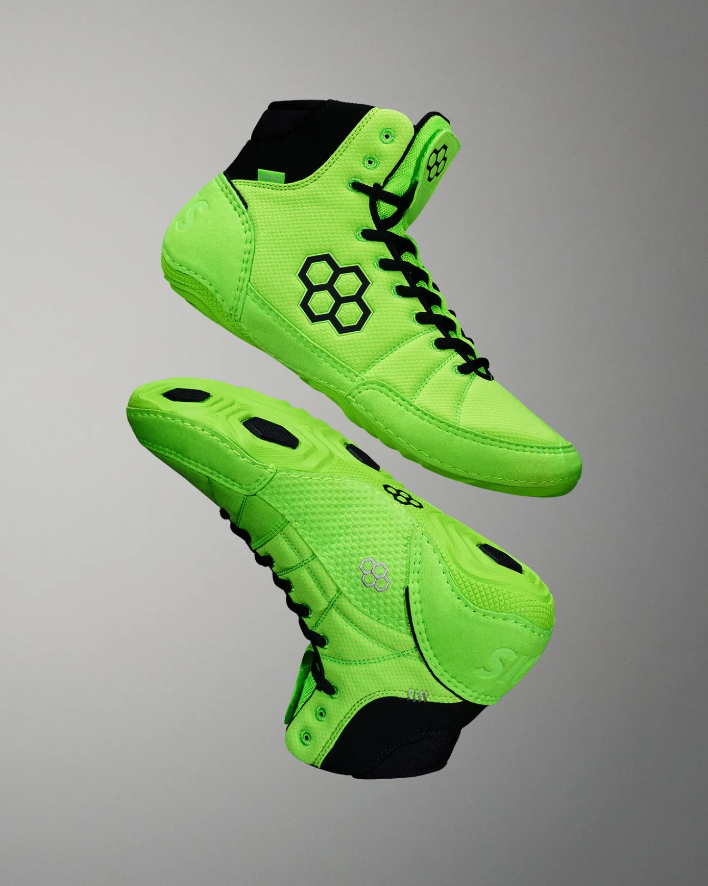 Wrestling Shoes|Wrestling Shoes>RUDIS Colt 3.0 Adult Wrestling Shoes - Radioactive