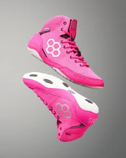 Wrestling Shoes|Wrestling Shoes>RUDIS Colt 4.0 Adult Wrestling Shoes - Pink