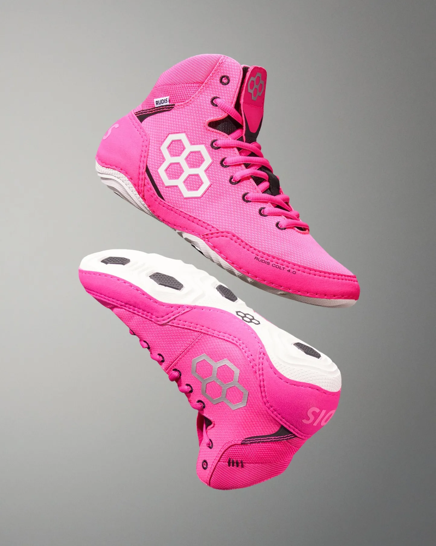 Wrestling Shoes|Wrestling Shoes>RUDIS Colt 4.0 Adult Wrestling Shoes - Pink
