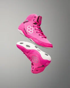Wrestling Shoes|Wrestling Shoes>RUDIS Colt 4.0 Youth Wrestling Shoes - Pink