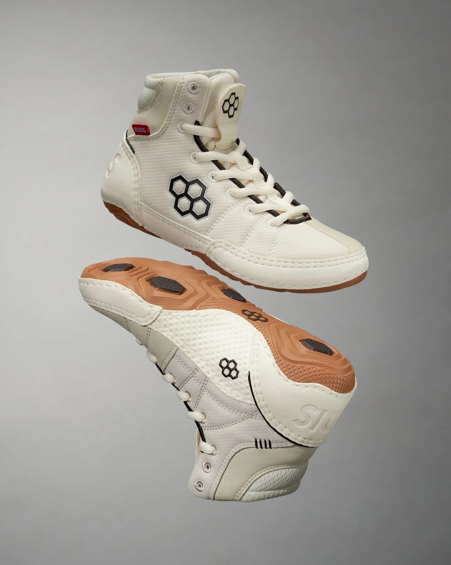Wrestling Shoes|Wrestling Shoes>RUDIS Colt 3.0 Youth Wrestling Shoes - Bone