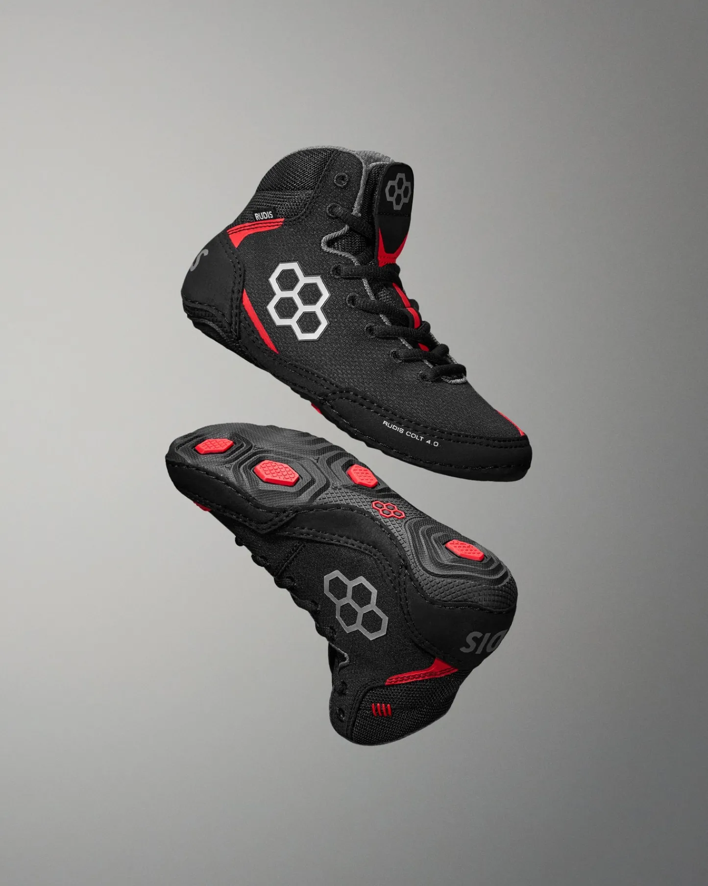 Wrestling Shoes|Wrestling Shoes>RUDIS Colt 4.0 Youth Wrestling Shoes - Live Wire