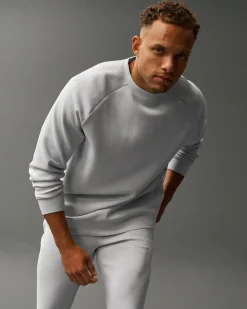 Hoodies & Pullovers>RUDIS COOL-FEEL Crewneck - Lunar Gray