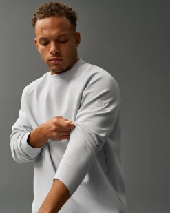 Hoodies & Pullovers>RUDIS COOL-FEEL Crewneck - Lunar Gray