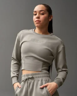 Hoodies & Pullovers>RUDIS COOL-FEEL Women's Fitted Crew