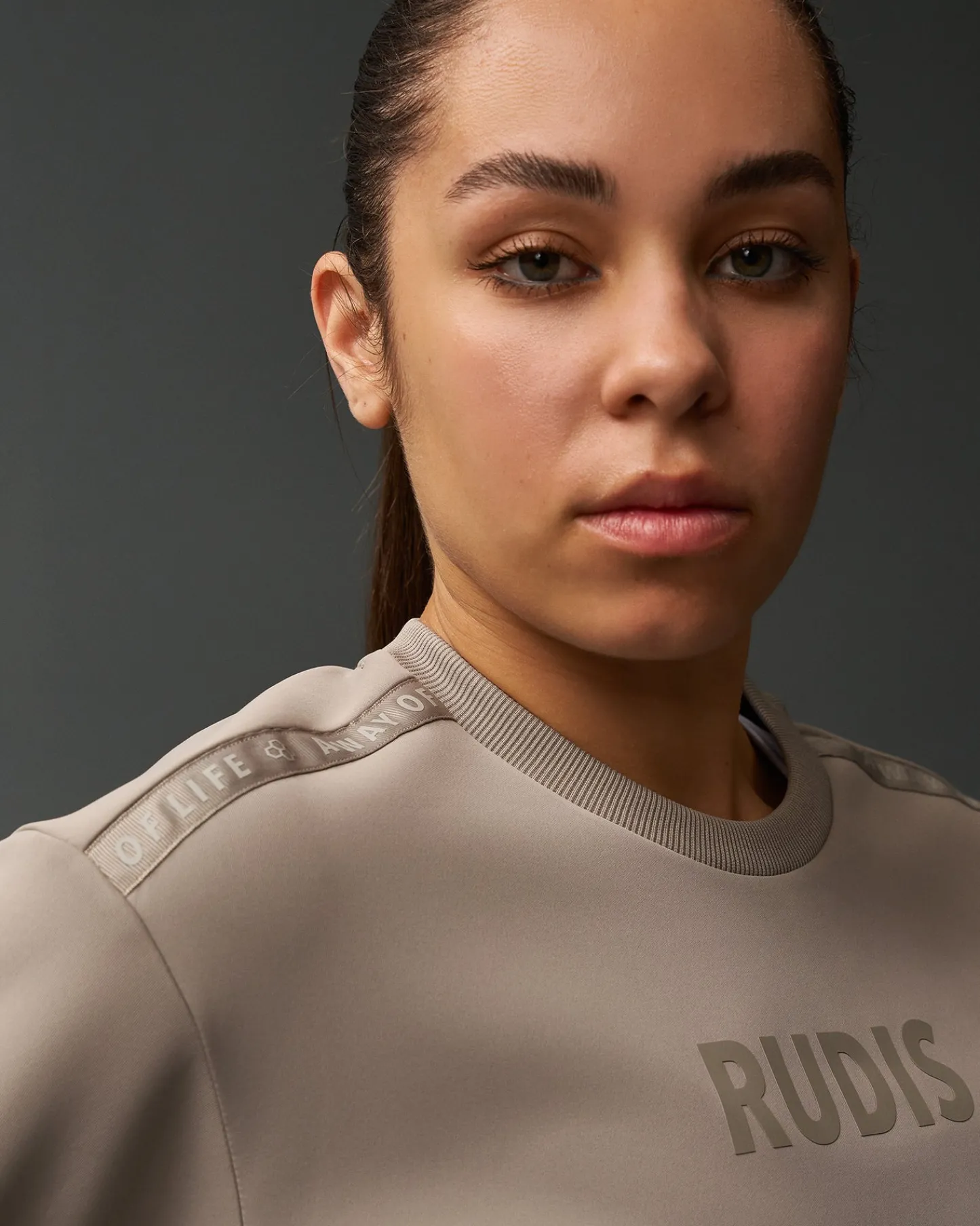 Hoodies & Pullovers>RUDIS COOL-FEEL Women's Fitted Crew