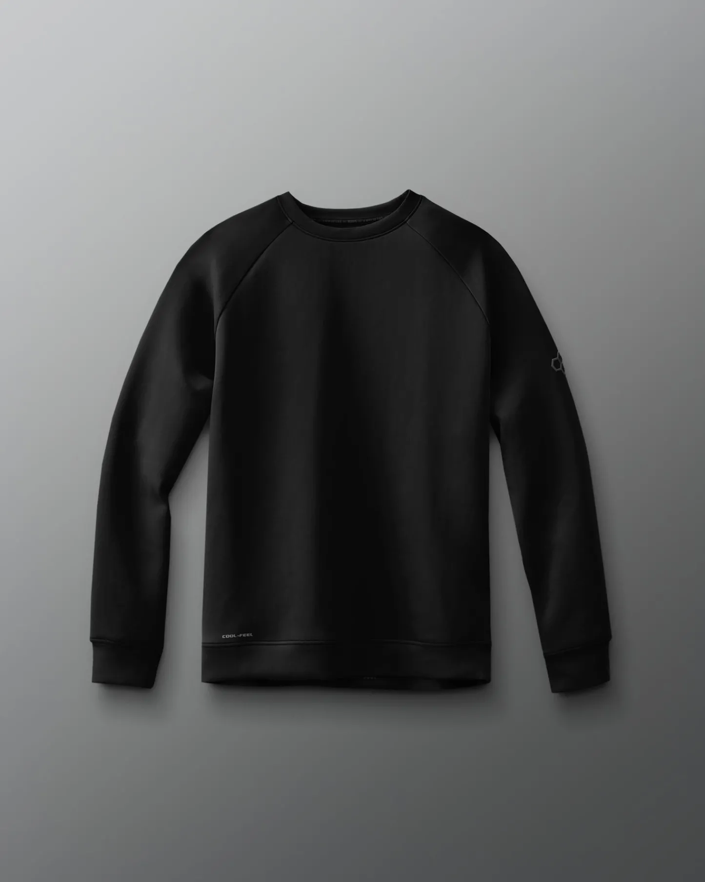 Hoodies & Pullovers>RUDIS COOL-FEEL Youth Crewneck - Black