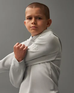 Hoodies & Pullovers>RUDIS COOL-FEEL Youth Hoodie - Lunar Gray