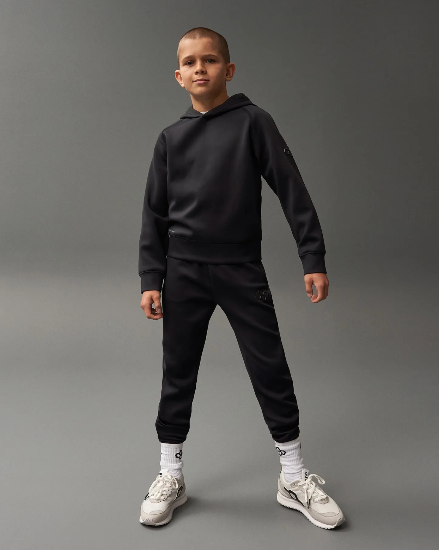 Hoodies & Pullovers>RUDIS COOL-FEEL Youth Hoodie - Black