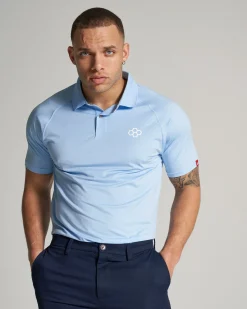Shirts & Tees|Polos>RUDIS Core Essential Polo Light Blue