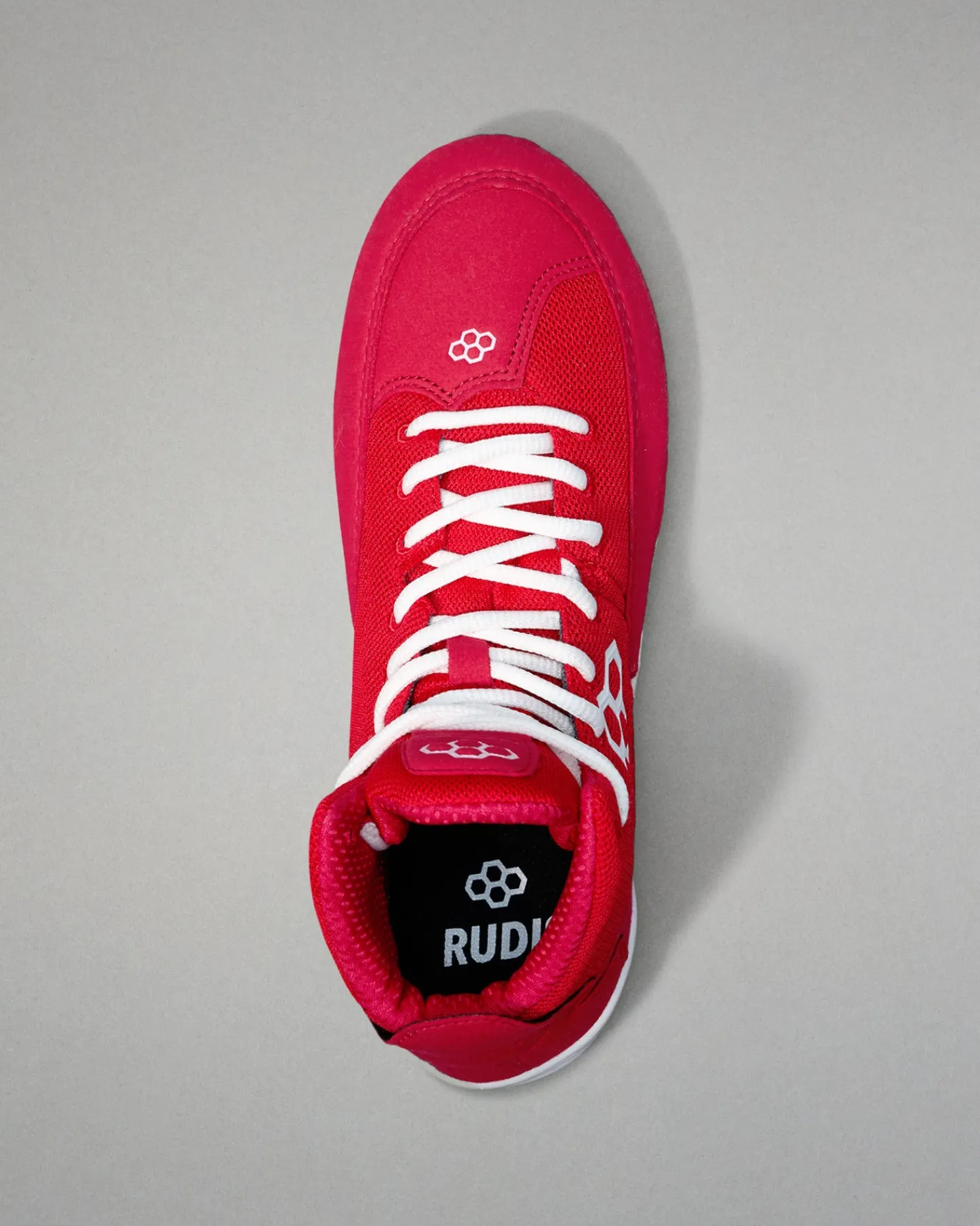 Wrestling Shoes|Wrestling Shoes>RUDIS Courage Adult Wrestling Shoes - Crimson