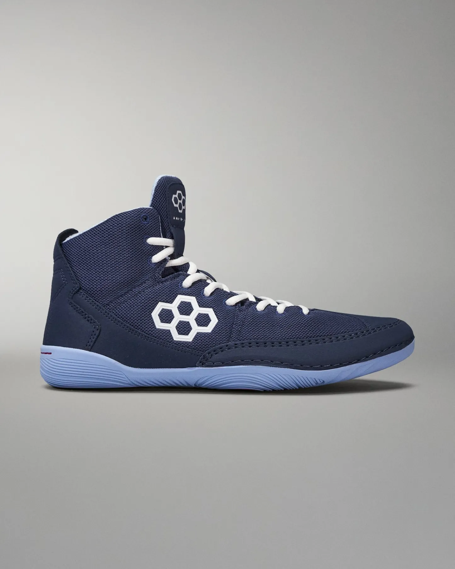 Wrestling Shoes|Wrestling Shoes>RUDIS Courage Adult Wrestling Shoes - Navy Carolina