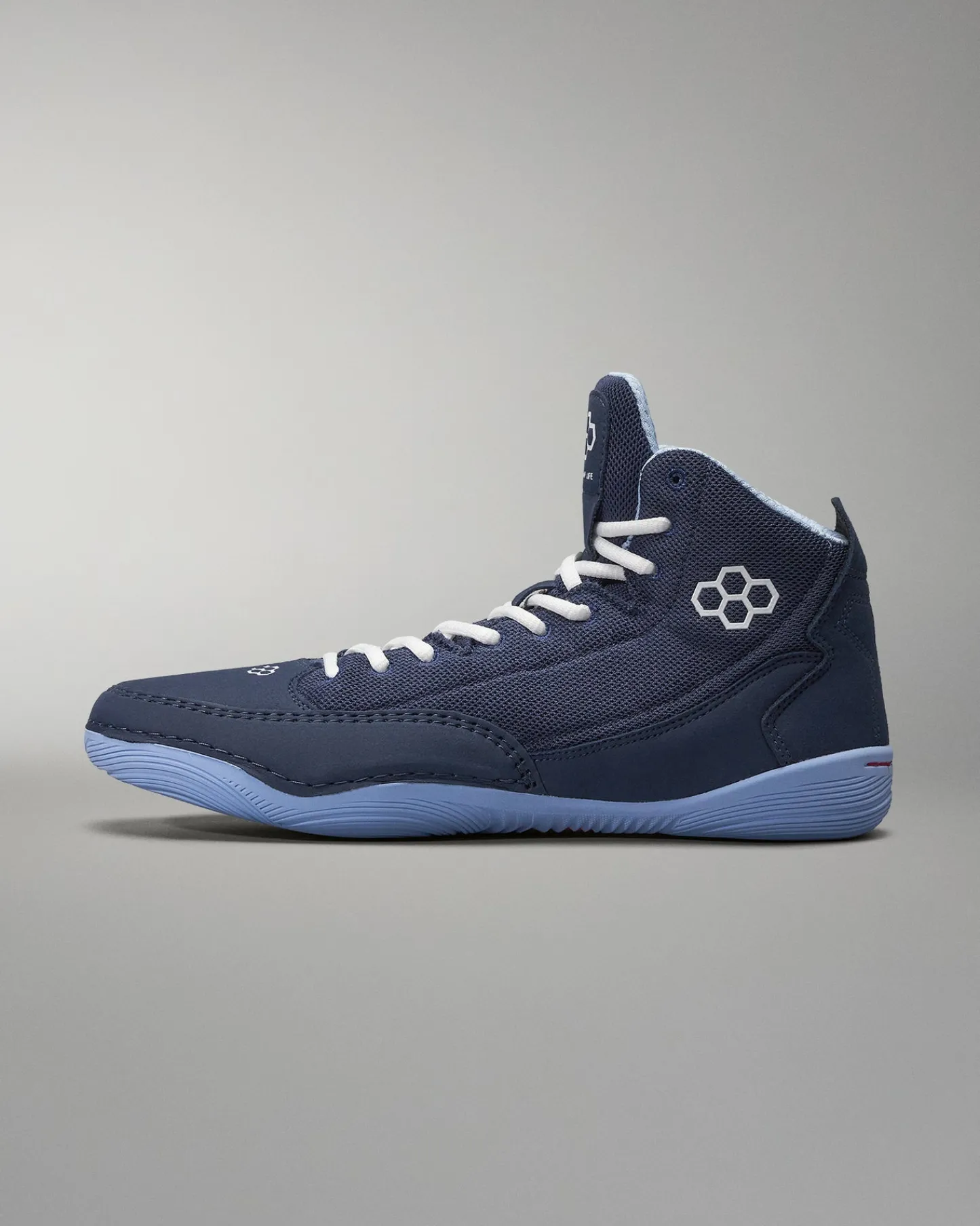 Wrestling Shoes|Wrestling Shoes>RUDIS Courage Adult Wrestling Shoes - Navy Carolina