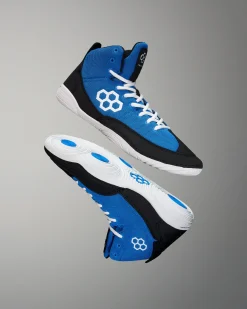 Wrestling Shoes|Wrestling Shoes>RUDIS Courage Adult Wrestling Shoes - Royal