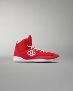 Wrestling Shoes|Wrestling Shoes>RUDIS Courage Youth Wrestling Shoes - Crimson