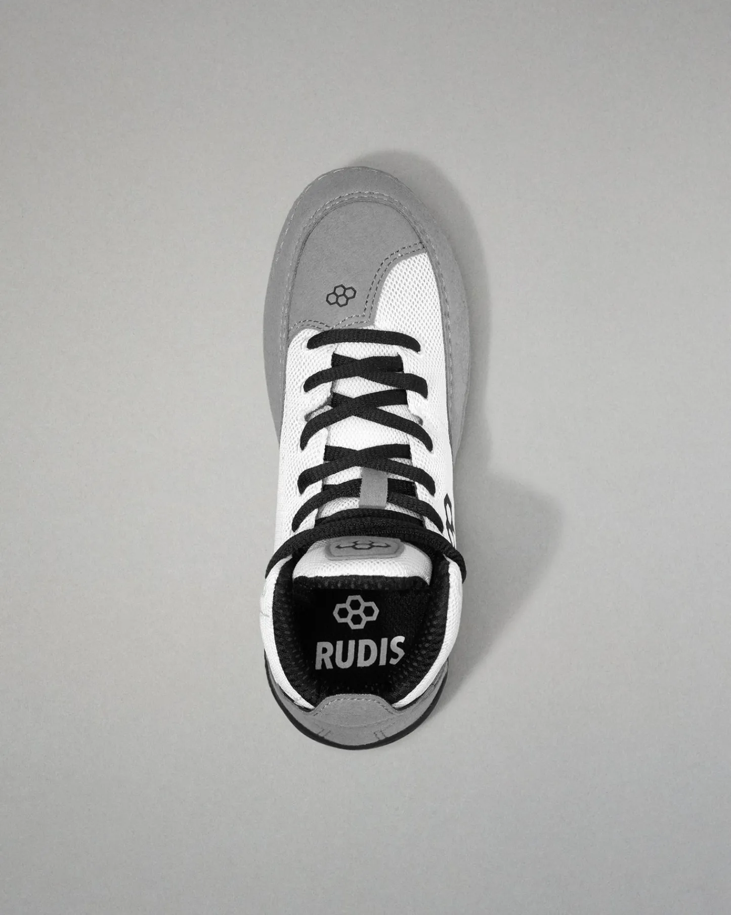 Wrestling Shoes|Wrestling Shoes>RUDIS Courage Youth Wrestling Shoes - White/Midnight