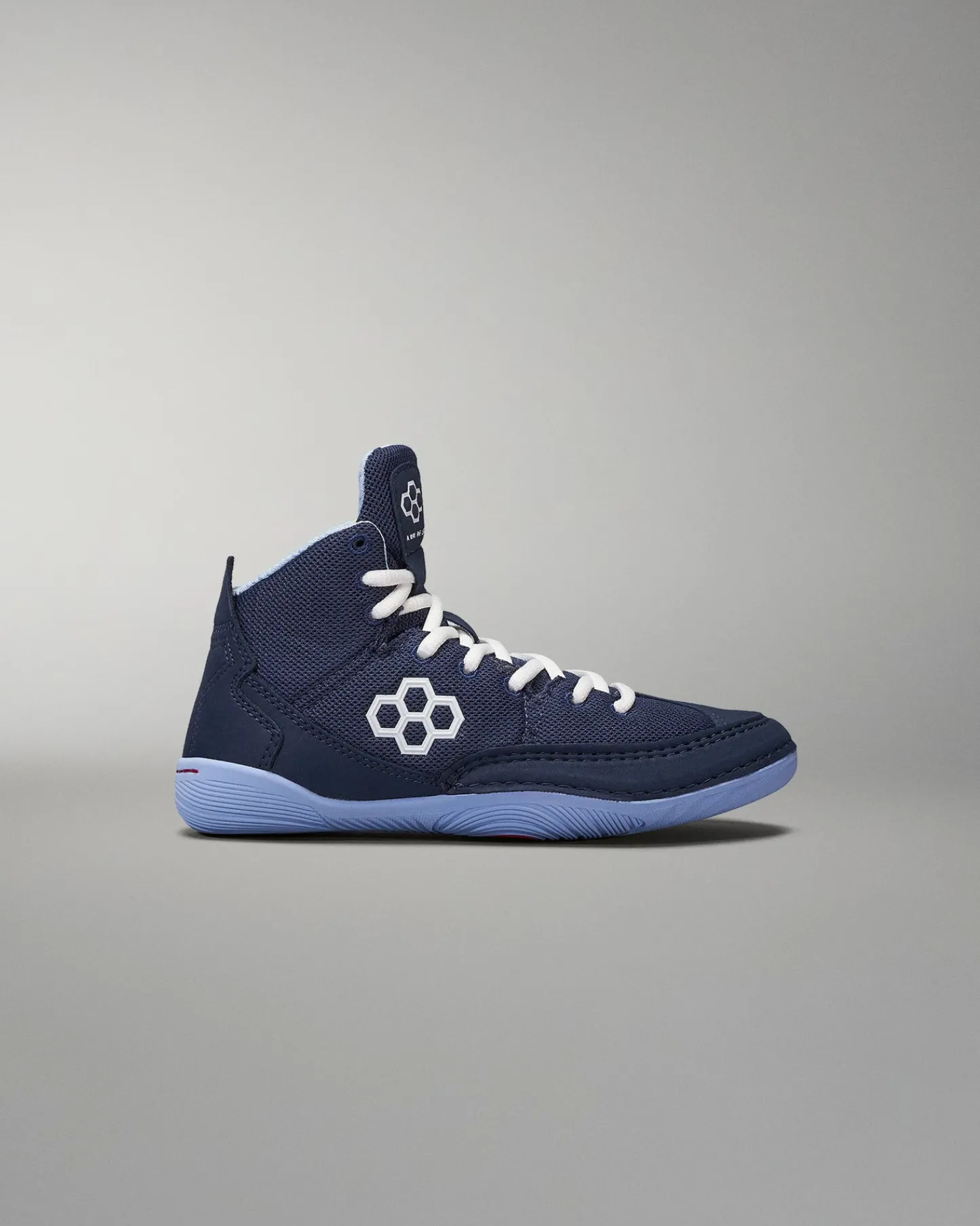 Wrestling Shoes|Wrestling Shoes>RUDIS Courage Youth Wrestling Shoes - Navy Carolina