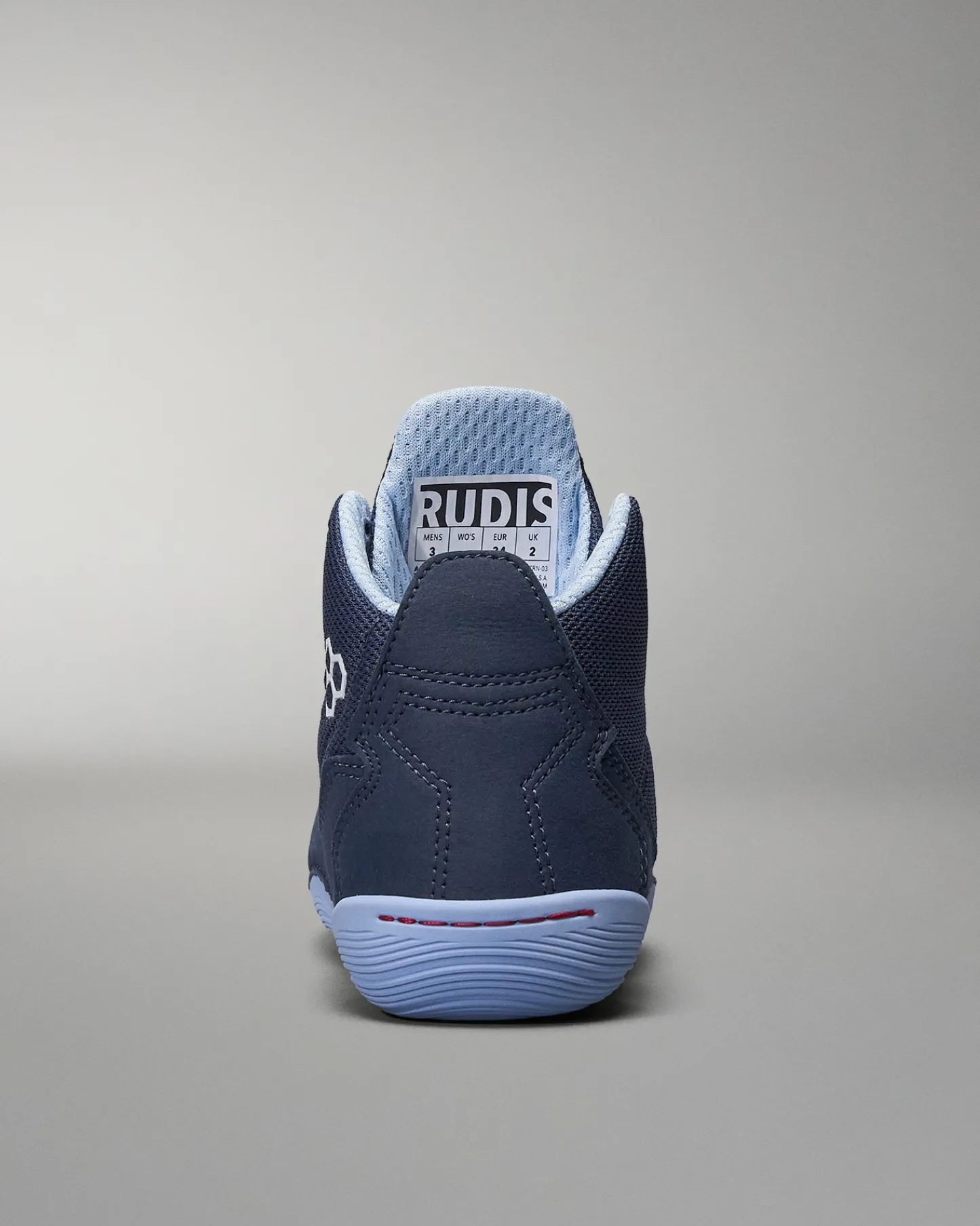 Wrestling Shoes|Wrestling Shoes>RUDIS Courage Youth Wrestling Shoes - Navy Carolina