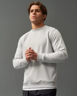 Hoodies & Pullovers>RUDIS Elite Terry Crewneck - Lunar Gray
