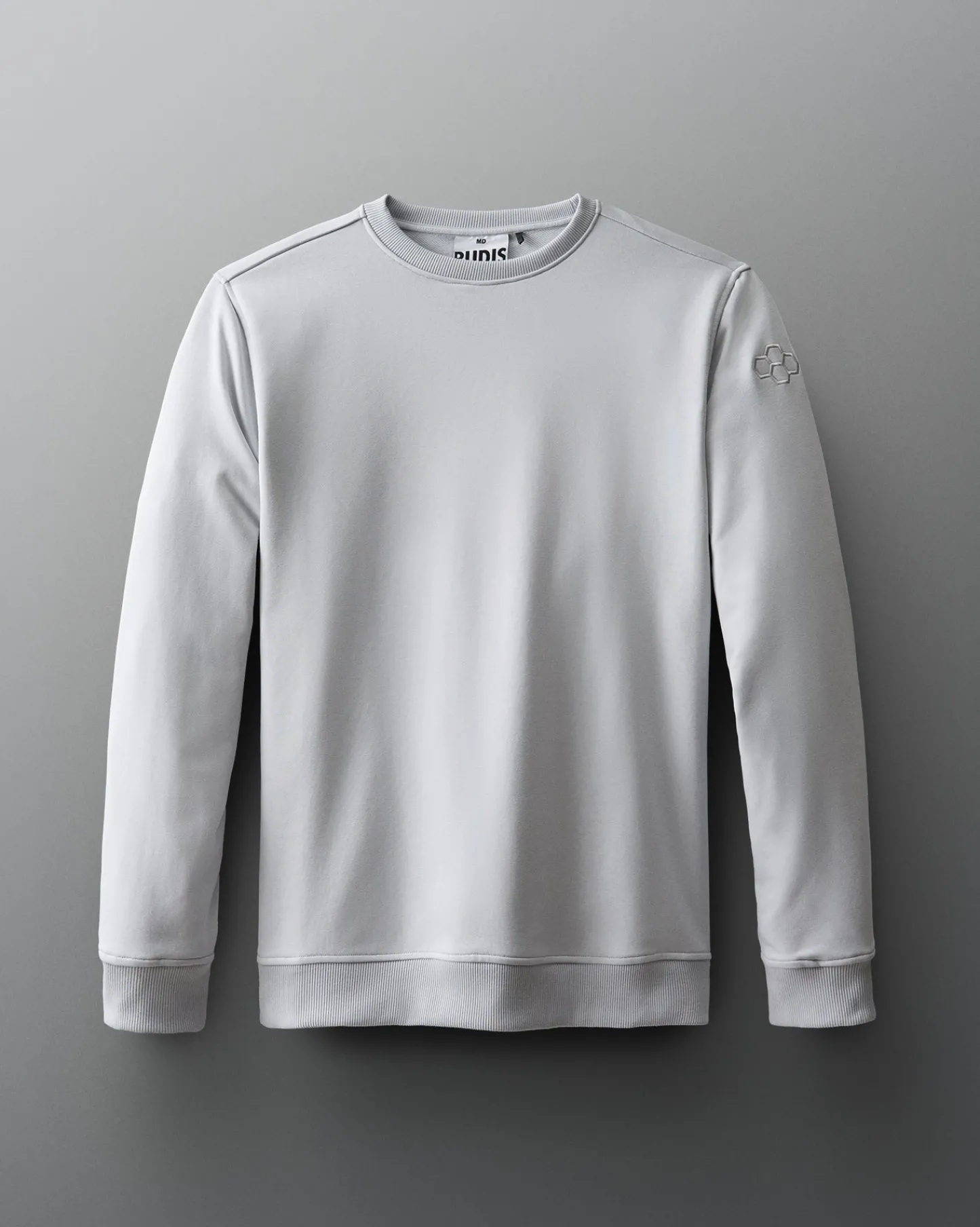 Hoodies & Pullovers>RUDIS Elite Terry Crewneck - Lunar Gray