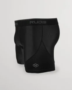Socks & Underwear>RUDIS Essential Black/Black Youth Boxer Brief