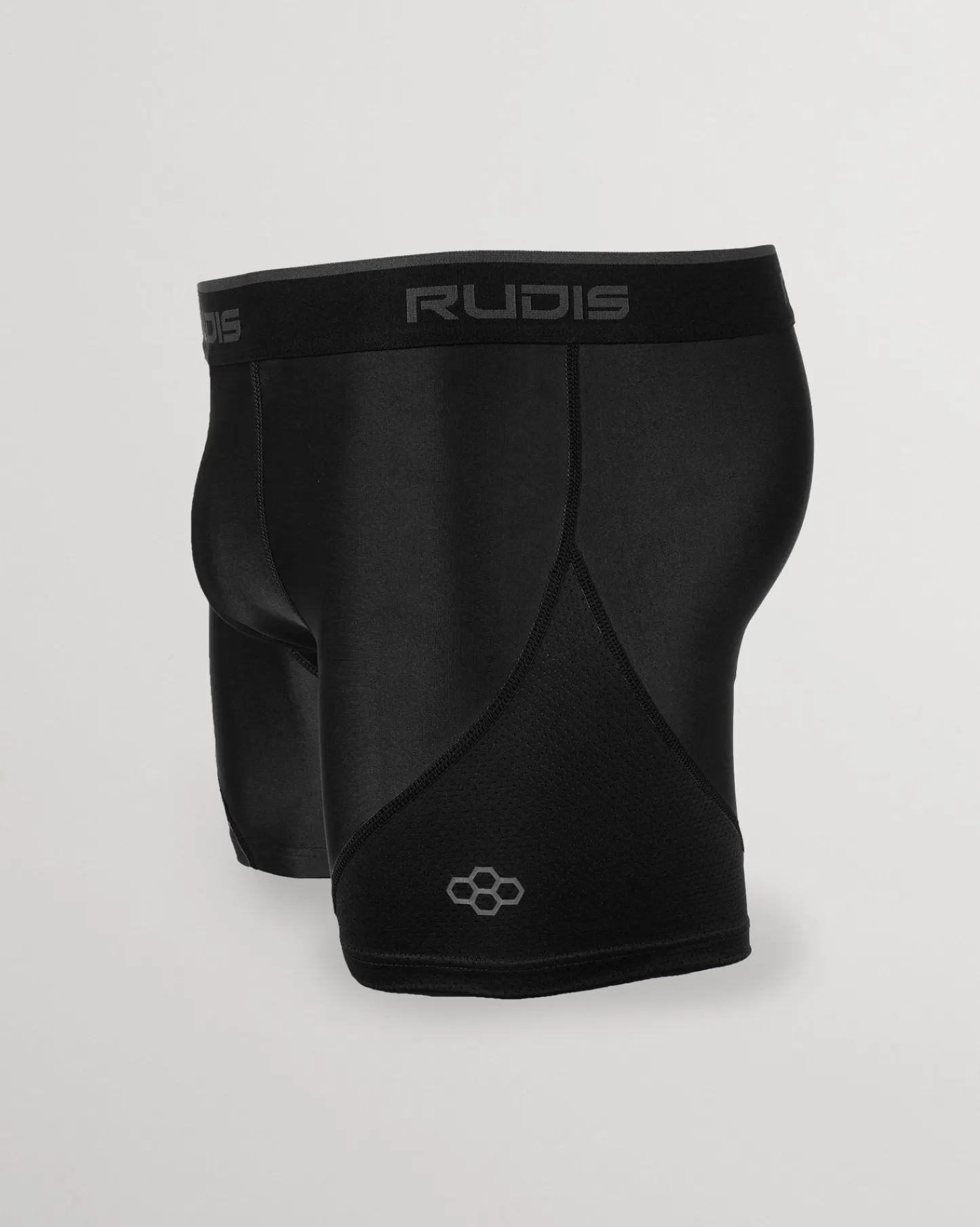 Socks & Underwear>RUDIS Essential Black/Black Youth Boxer Brief