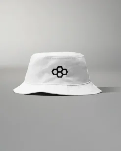Hats & Beanies|Hats & Beanies>RUDIS Essential Hex Bucket Hat White