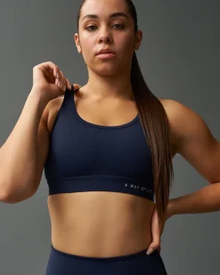 Sports Bras>RUDIS Essential Sports Bra - Navy