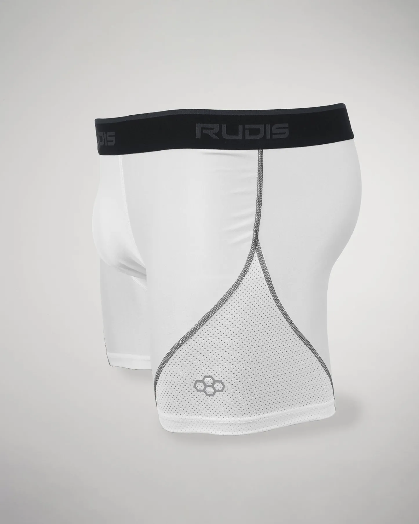 Socks & Underwear|Socks & Underwear>RUDIS Essential White/Gray Youth Boxer Brief