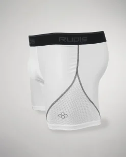 Socks & Underwear>RUDIS Essential White/Gray Adult Boxer Brief
