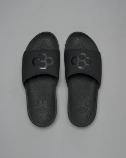 Lifestyle Shoes|Lifestyle Shoes>RUDIS Hex Slide Black