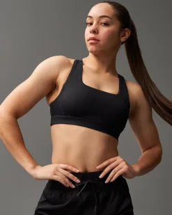 Sports Bras>RUDIS Impact Padded Sports Bra - Black