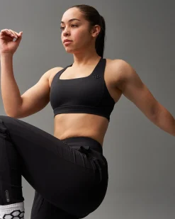 Sports Bras>RUDIS Impact Padded Sports Bra - Black