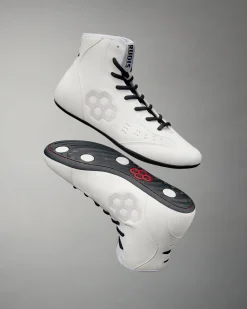 Wrestling Shoes|Wrestling Shoes>RUDIS International Adult Wrestling Shoes - White