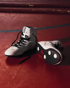 Wrestling Shoes|Wrestling Shoes>RUDIS International Adult Wrestling Shoes - White