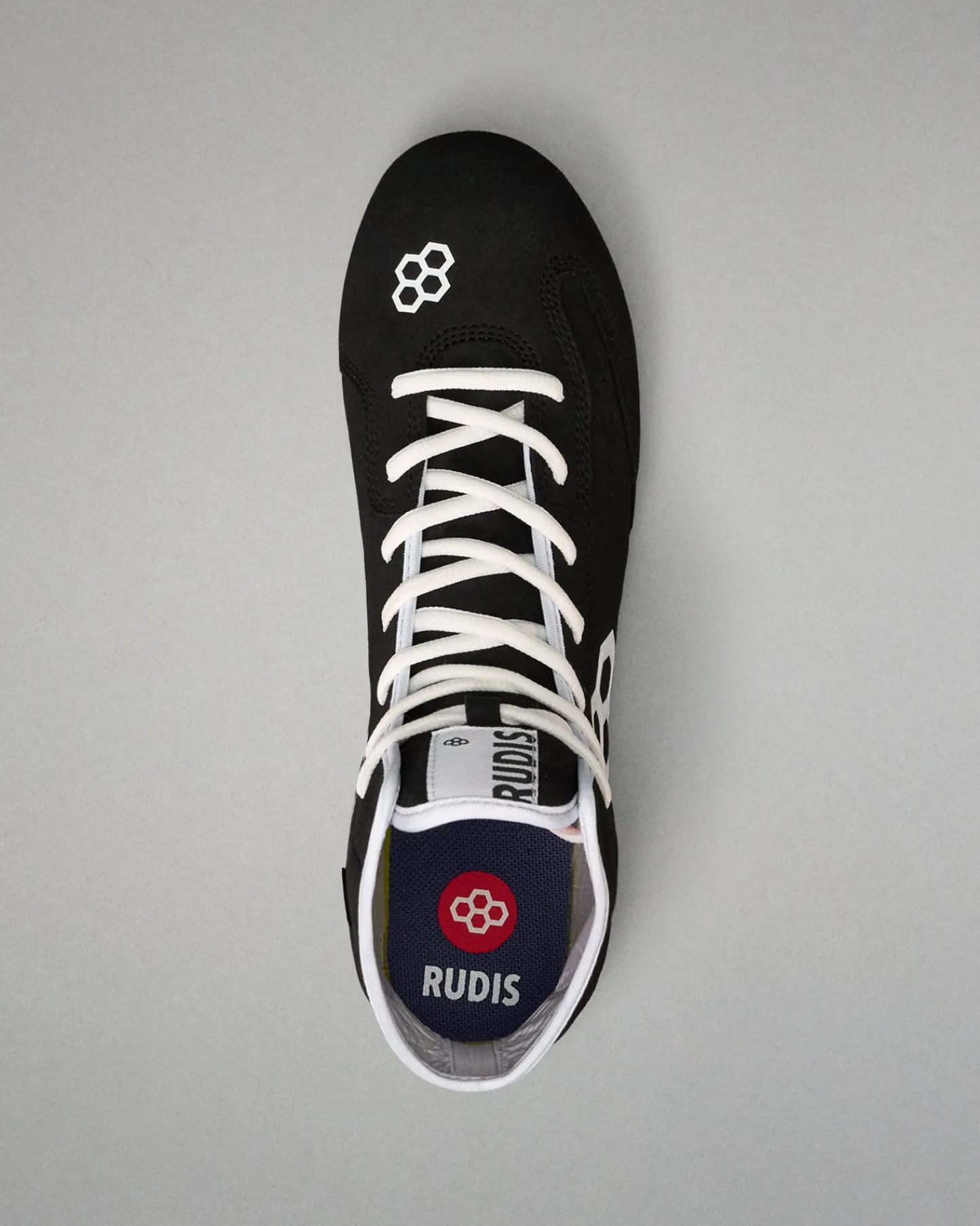 Wrestling Shoes|Wrestling Shoes>RUDIS International Adult Wrestling Shoes - Black/White
