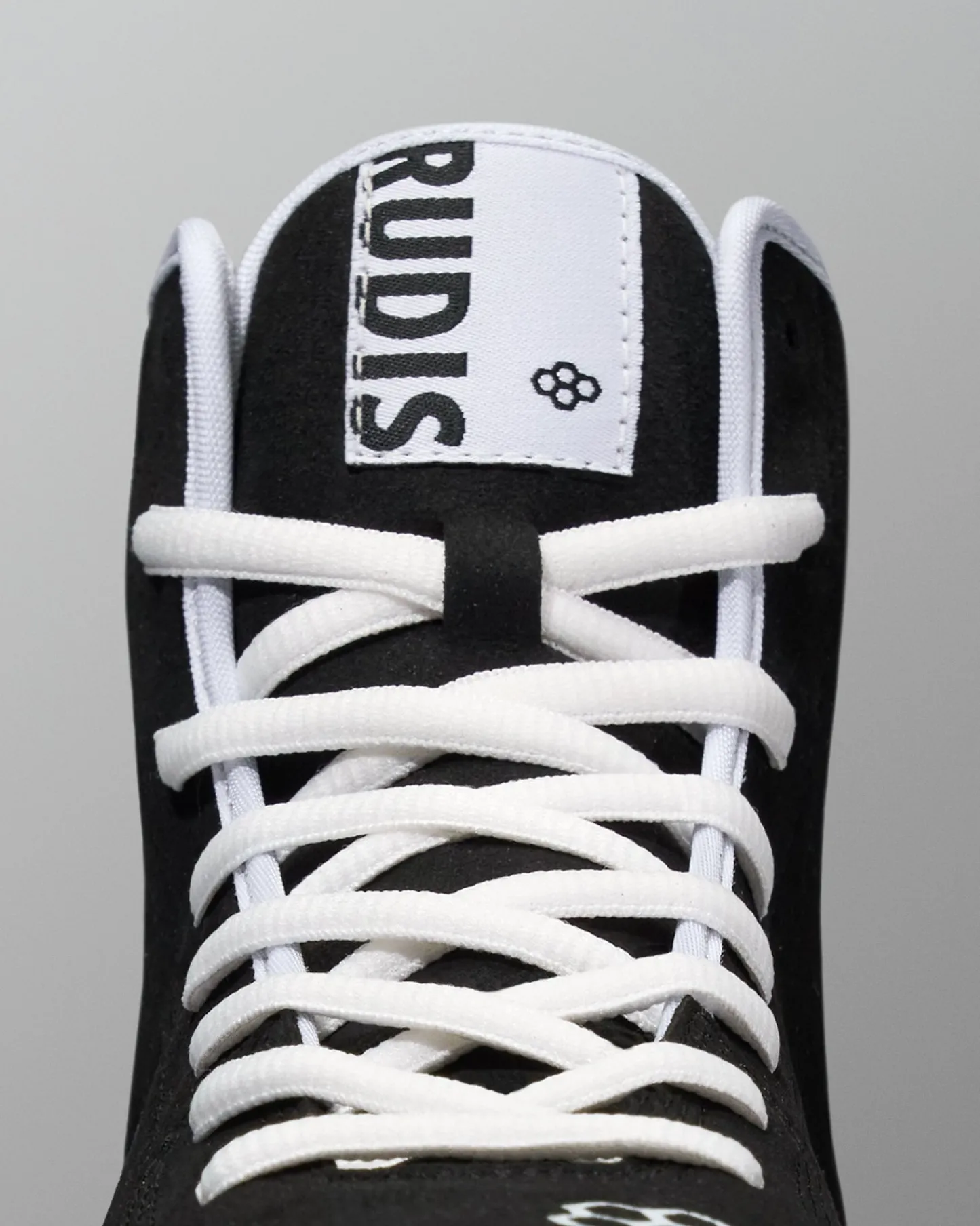 Wrestling Shoes|Wrestling Shoes>RUDIS International Adult Wrestling Shoes - Black/White