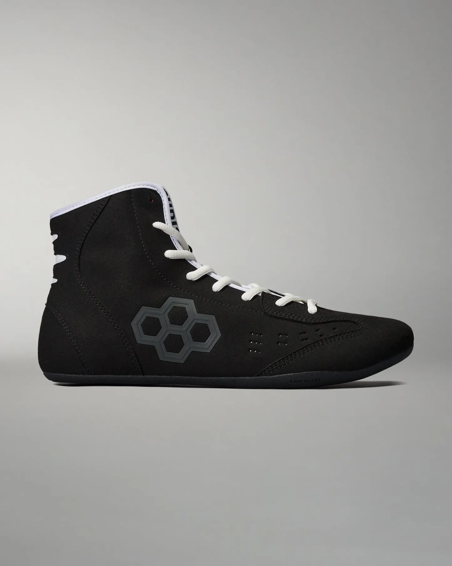 Wrestling Shoes|Wrestling Shoes>RUDIS International Adult Wrestling Shoes - Black