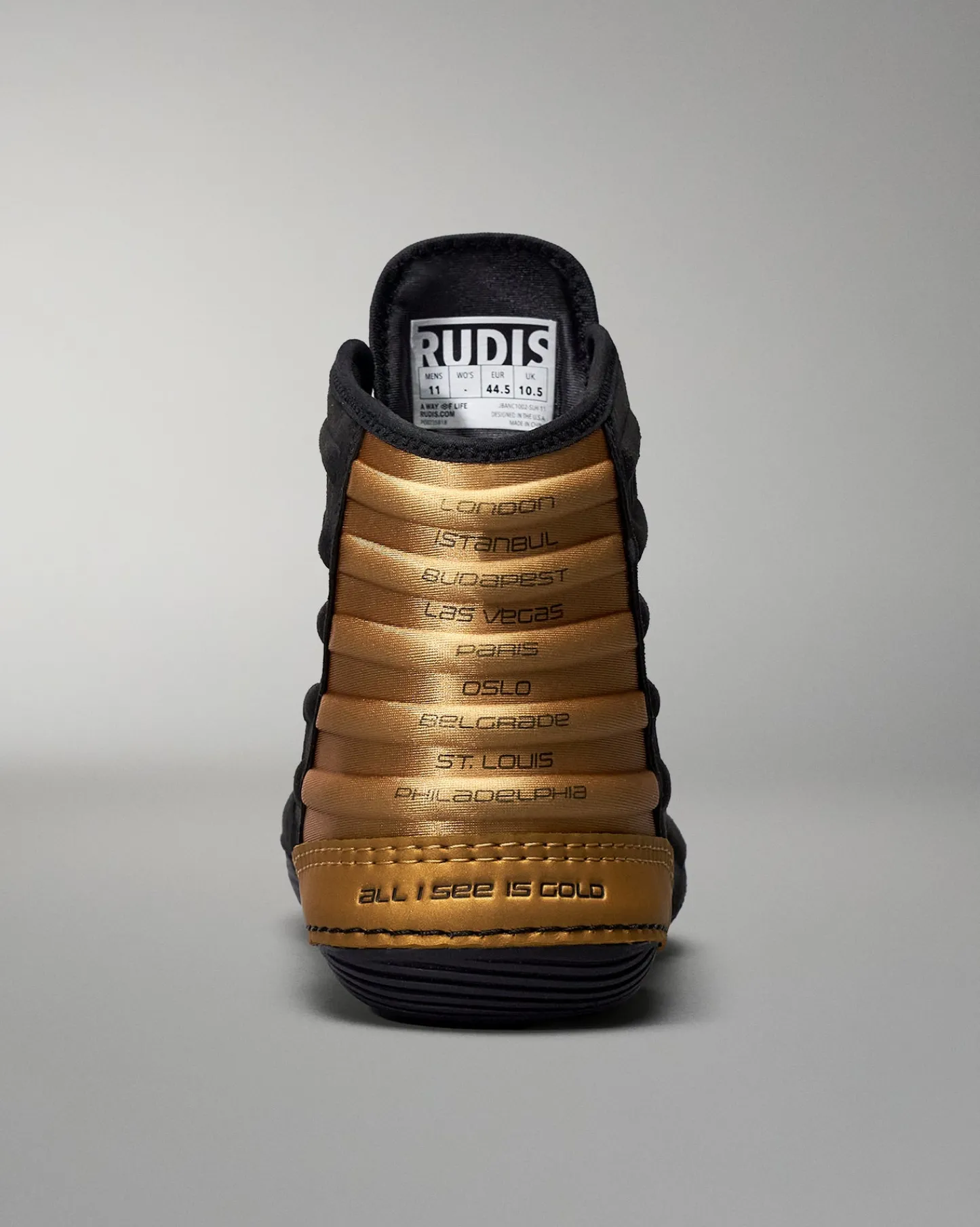 Wrestling Shoes|Wrestling Shoes>RUDIS JB Ultra Adult Wrestling Shoes - Stealth