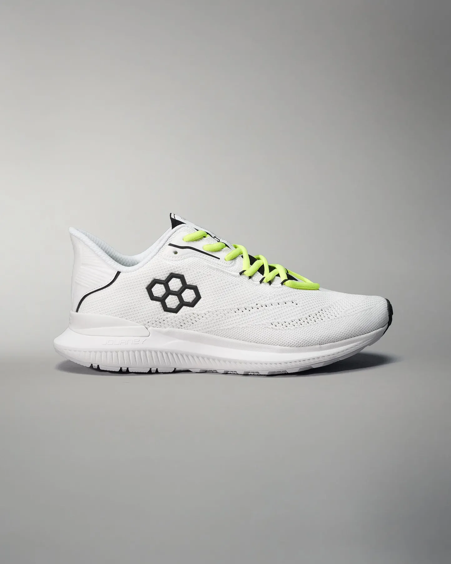 Training Shoes|Training Shoes>RUDIS Journey Knit Adult Training Shoes - White/Neon