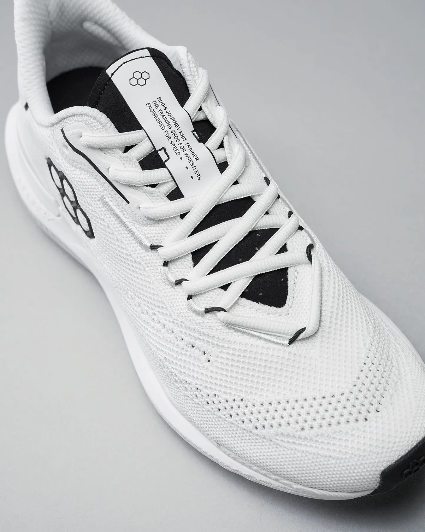 Training Shoes|Training Shoes>RUDIS Journey Knit Adult Training Shoes - White/Neon