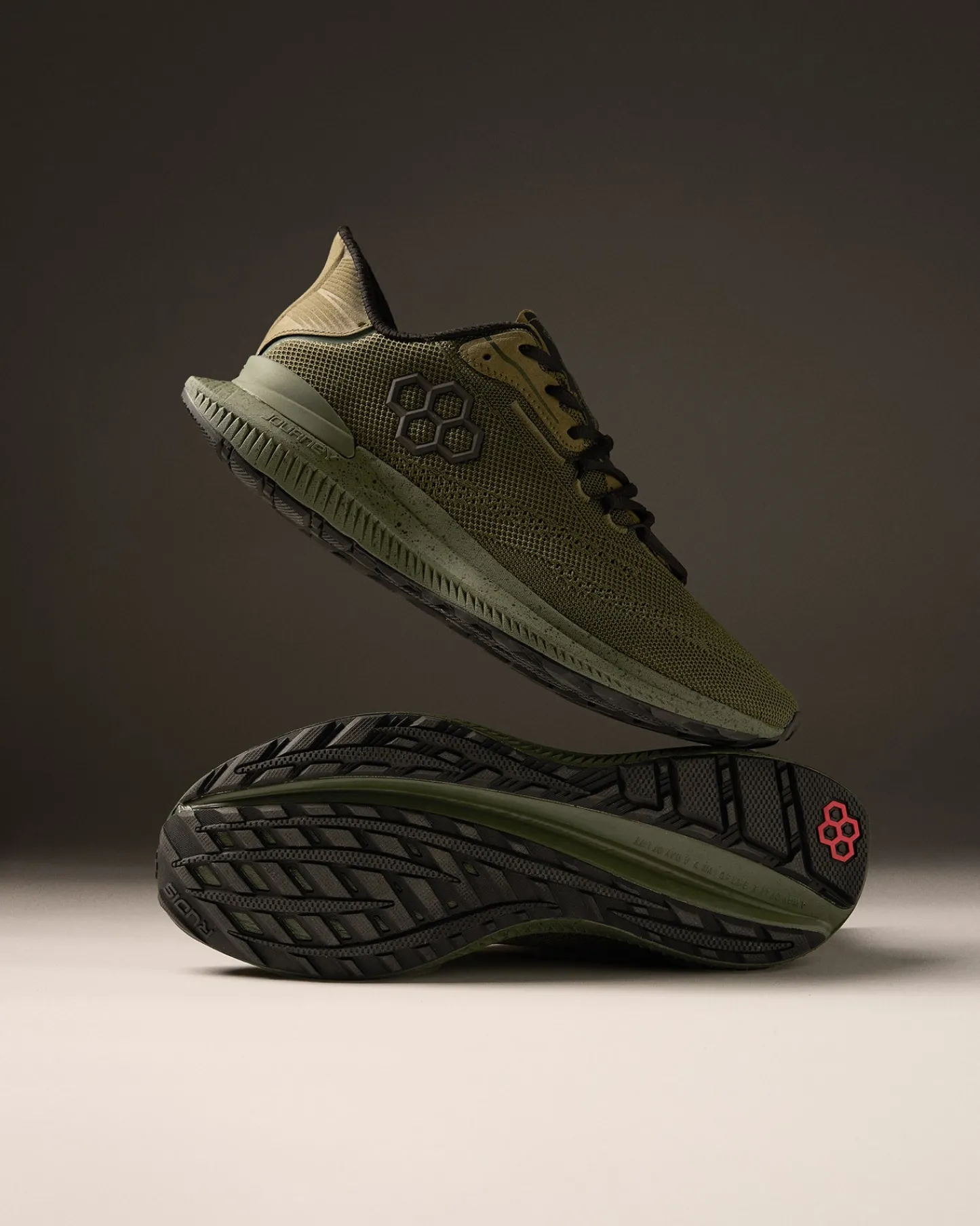 Training Shoes|Training Shoes>RUDIS Journey Knit Adult Training Shoes - Ranger Green