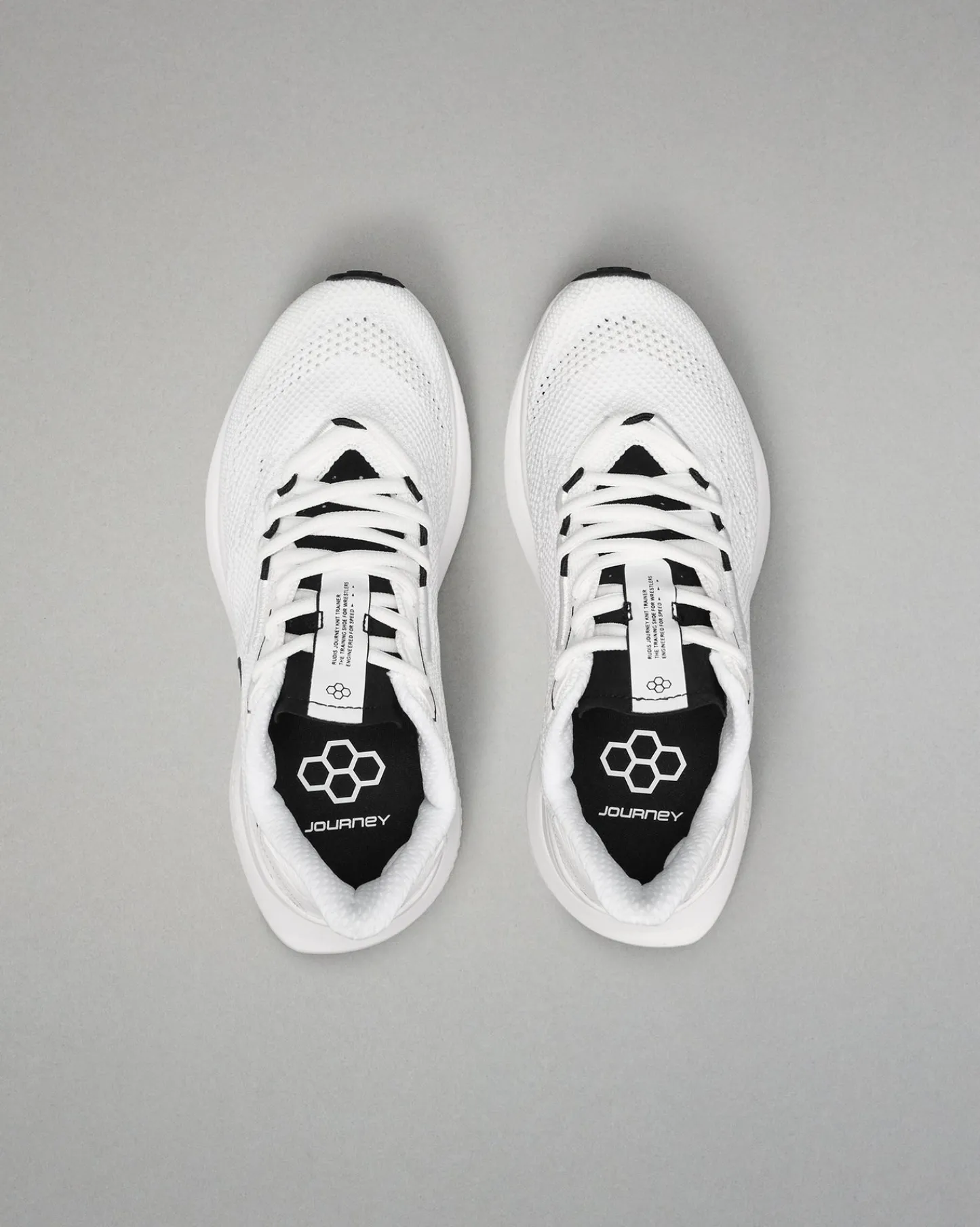 Training Shoes|Training Shoes>RUDIS Journey Knit Youth Training Shoes - White/Neon