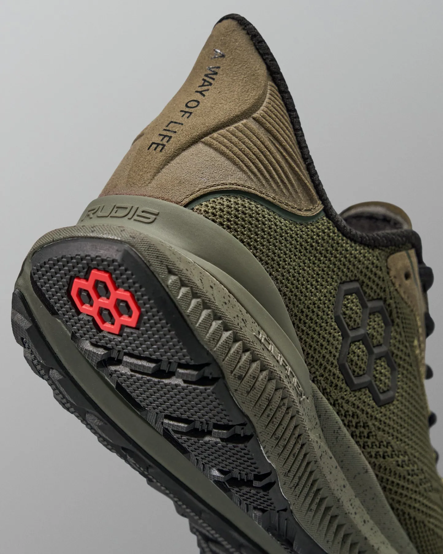 Training Shoes|Training Shoes>RUDIS Journey Knit Youth Training Shoes - Ranger Green