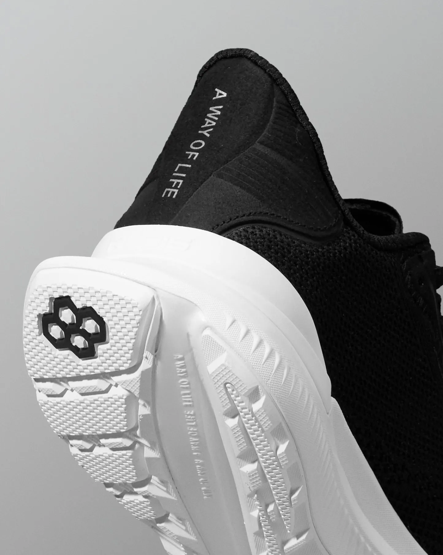 Training Shoes|Training Shoes>RUDIS Journey Knit Youth Training Shoes - Midnight White