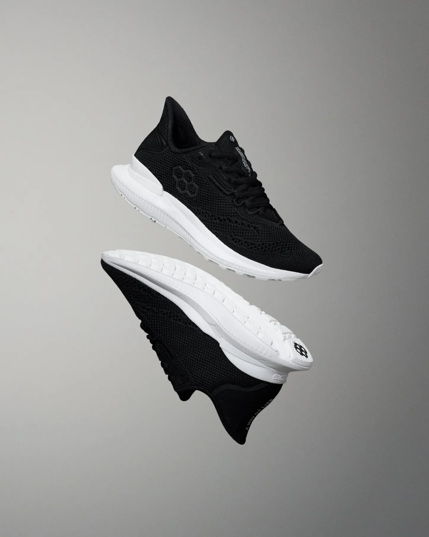 Training Shoes|Training Shoes>RUDIS Journey Knit Youth Training Shoes - Black