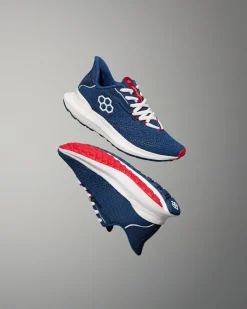 Training Shoes|Training Shoes>RUDIS Journey Knit Youth Training Shoes - Navy