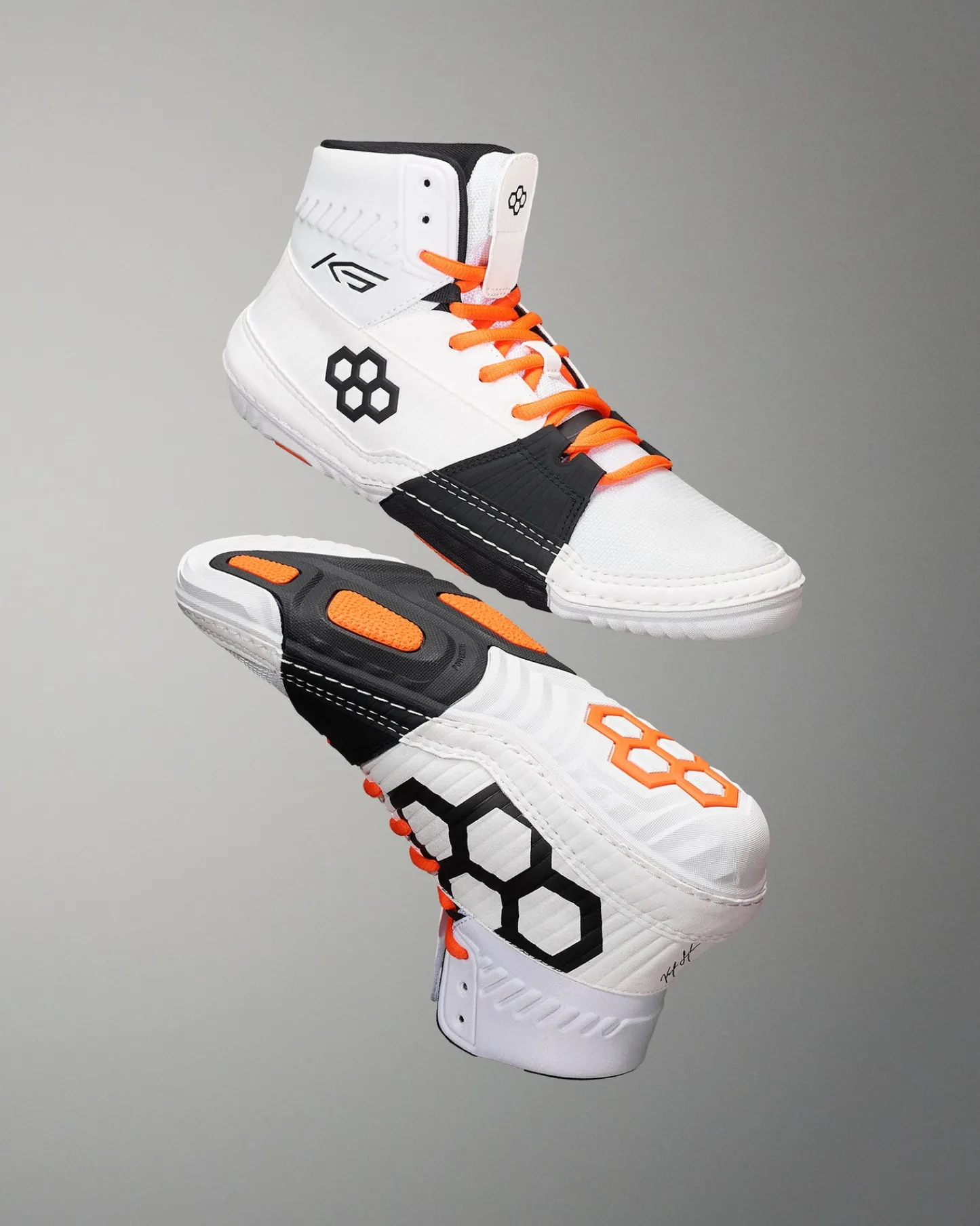Wrestling Shoes|Wrestling Shoes>RUDIS KS Power Adult Wrestling Shoes - Imperial White