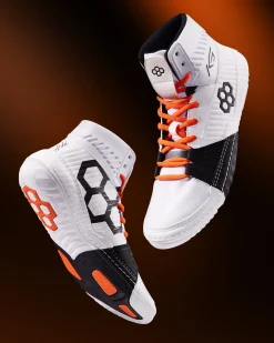 Wrestling Shoes|Wrestling Shoes>RUDIS KS Power Adult Wrestling Shoes - Imperial White